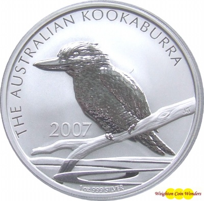 2007 1oz Silver KOOKABURRA